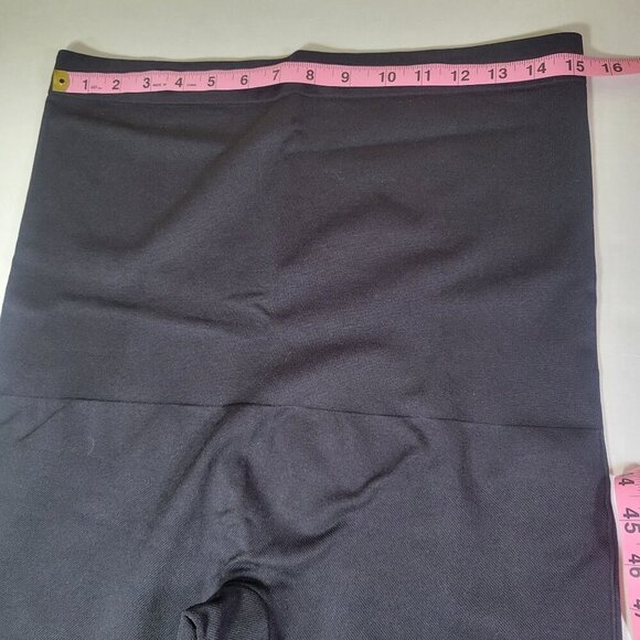 Empetua Black High Waisted Shaping Leggings #42075 Size 2X - Picture 2 of 5